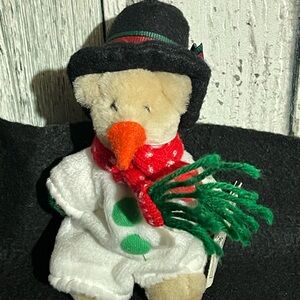 GANZ Wee Bear Village Plush with Festive Colors
